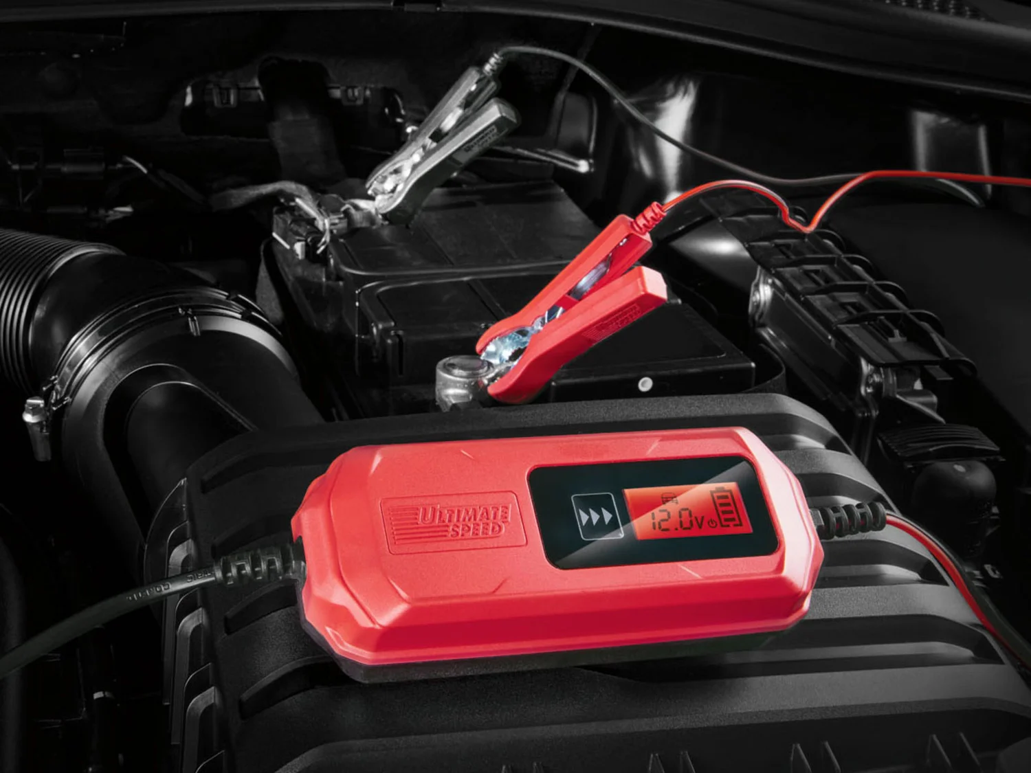 Weiand dual-plane intake on engine